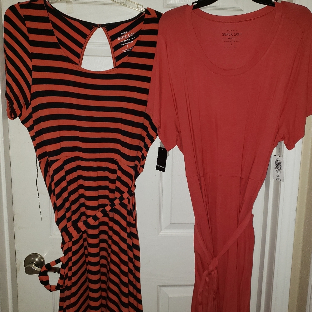 Pair Plus size Torrid Dresses